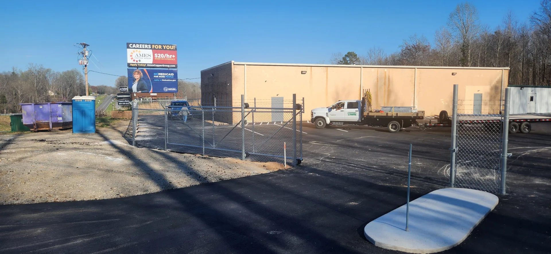 Commercial Security Fence